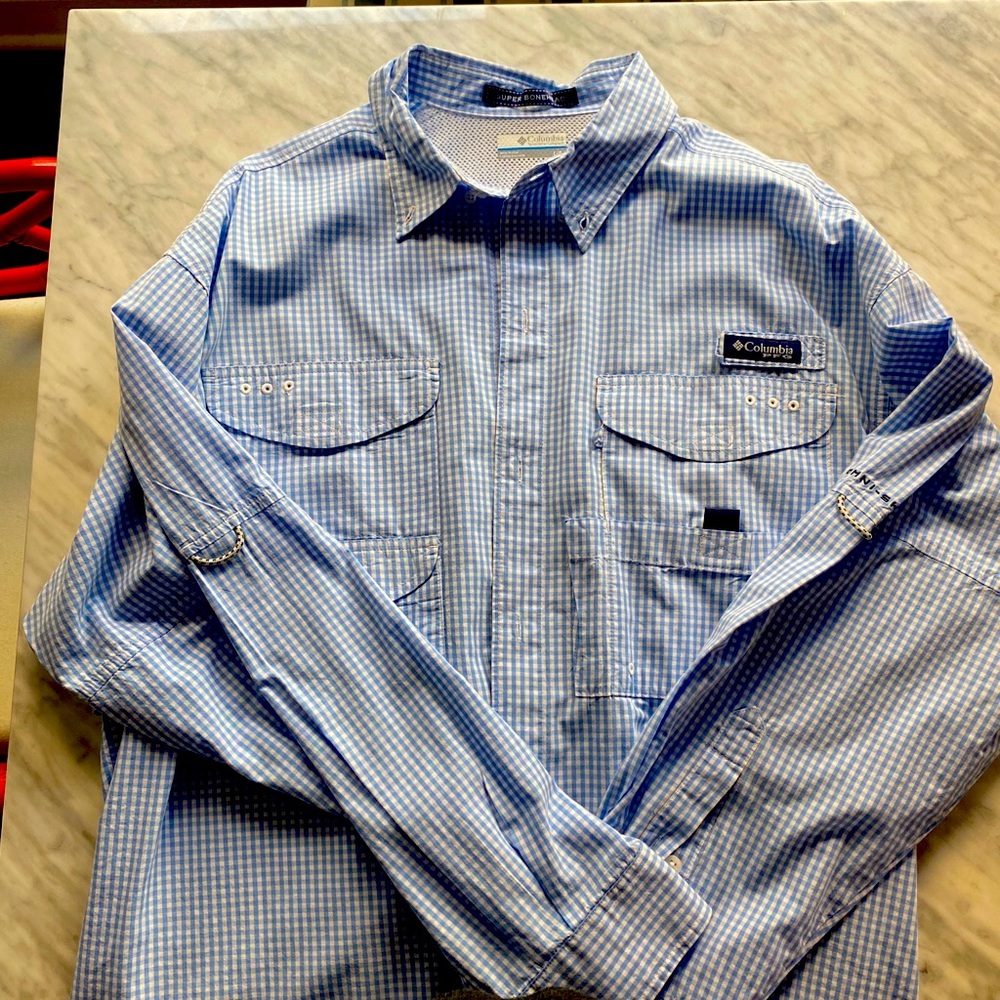 Columbia fishing shirt